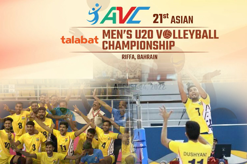 India Acquires Silver In The AVC U20 Championship 2022