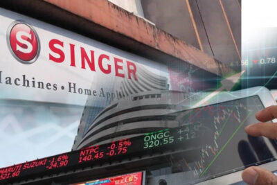 singer india shares rises 43% after promoter sells 22% stake