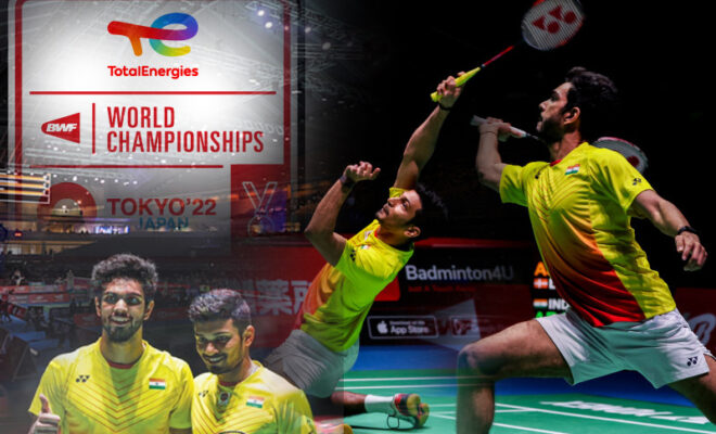 bwf world championships 2022 indian shuttlers pair in the quarterfinals