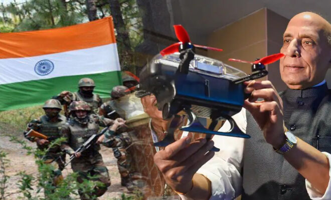 indian army inducts swarm drone systems to enhance military power