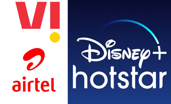 airtel & vi offer amazing plans for disney + hotstar subscriptions