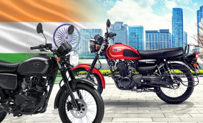 kawasaki w175 get launched in india with 2 variants