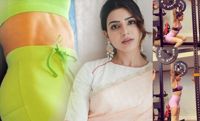 samantha ruth prabhu inspires her fans to hit the gym