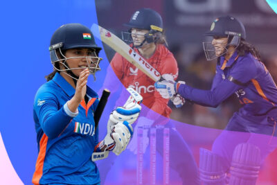 smriti mandhana led india to defeat england by 8 wickets