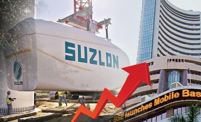 suzlon share price hit 20% upper circuit