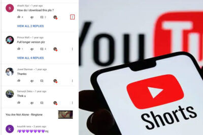 youtube allows creators to respond comments via shorts