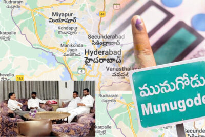 bjp agents arrested for trying to woo trs mlas ahead of munugode bypoll