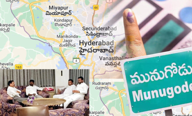 bjp agents arrested for trying to woo trs mlas ahead of munugode bypoll