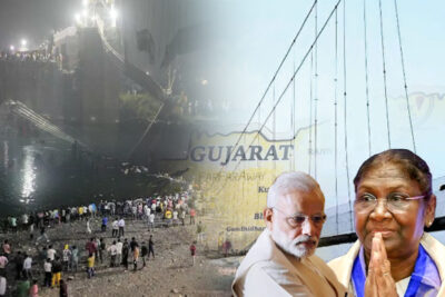 gujarat bridge collapse president and pm express anguish as death toll rises to 133