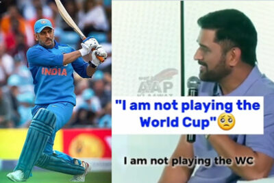 im not playing t20 world cup dhonis viral video