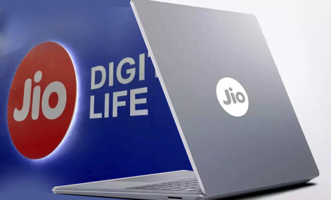 jiobook reliance jio launches budget laptop with built in sim
