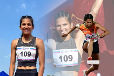 jyothi yarraji breaks national record for 4th time in 100m race