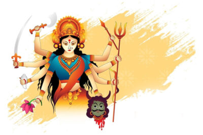 maha ashtami the country celebrates durga ashtami despite of bad weather