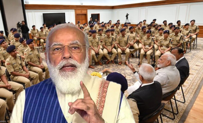 pm narendra modi suggests one nation one uniform for police