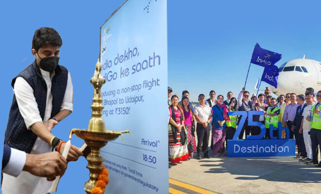 jyotiraditya scindia inaugurates multiple flights in north east region