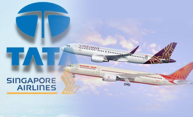 tata sons & singapore airlines to merge vistara into air india