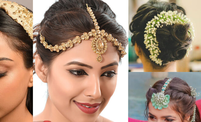 wedding hair accessories for the indian bride