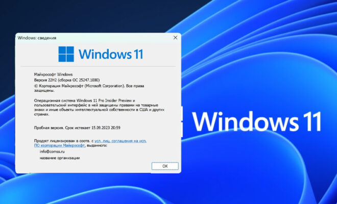 windows 11 build 25247 gets released with additional features