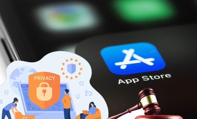 apple get sued for violating users privacy in their app store