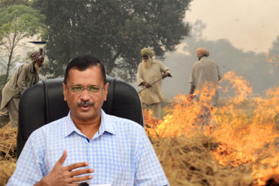 arvind kejriwal avoids blame game takes responsibility for punjabs stubble burning