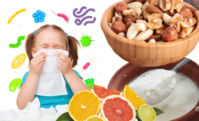 foods to increase you kids immunity this winter