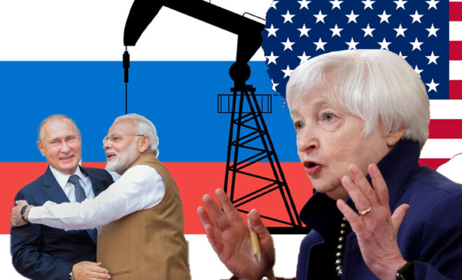 if said us official janet yellen india can buy as much russian oil as it wants