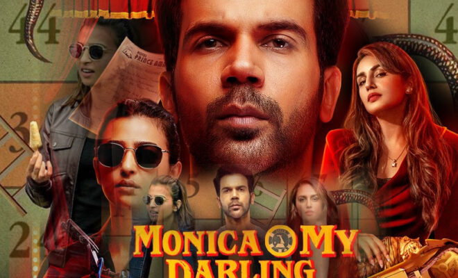 monica o my darling trailer cast review with crime comedy plot