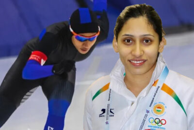 shruti kotwal breaks national record in ice speed skating in usa