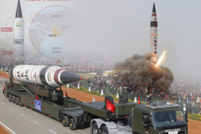 india successfully test fires agni v ballistic missile