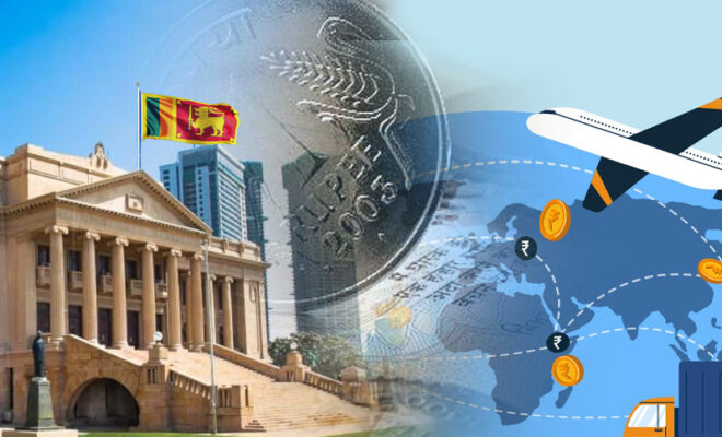 why does sri lanka want to use indian rupee for international trade