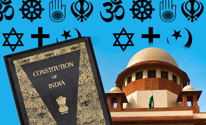 forced religious conversions is against the constitution supreme court