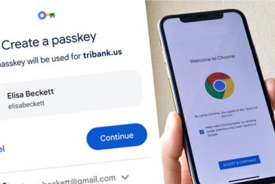 google introduces passkeys security feature on chrome browser
