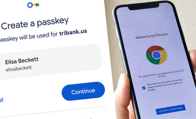 google introduces passkeys security feature on chrome browser