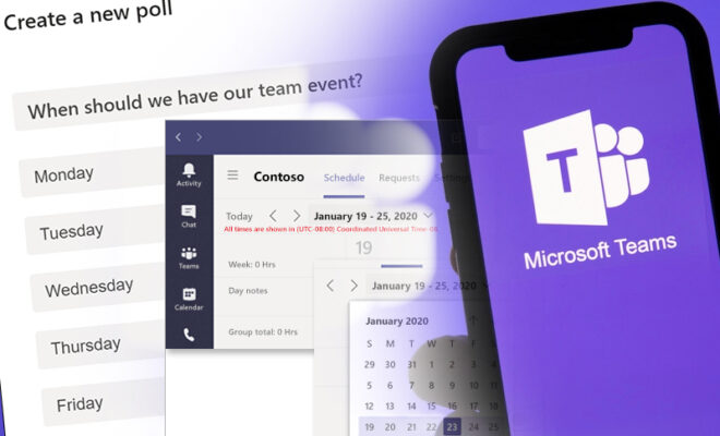 microsoft teams gets new features for polls schedule amp more