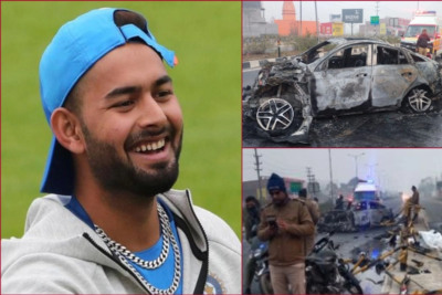 rishabh pant severely injured due to car accident in uttarakhand