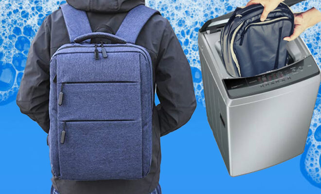 can laptop bags be washed in washing machines