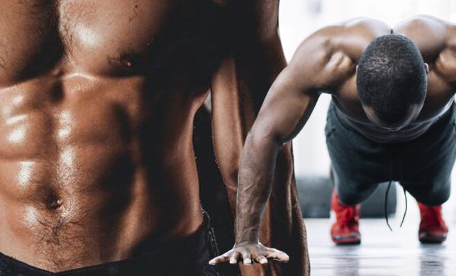 do pushups to maximize upper body strength & muscle tone