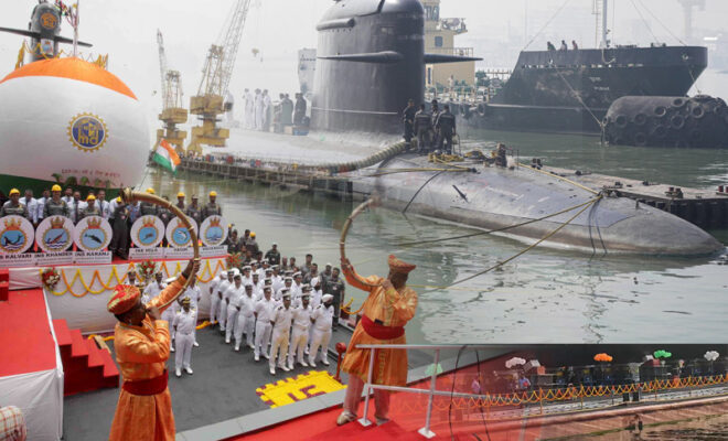 ins vagir commissioned into indian navy to boost maritime security