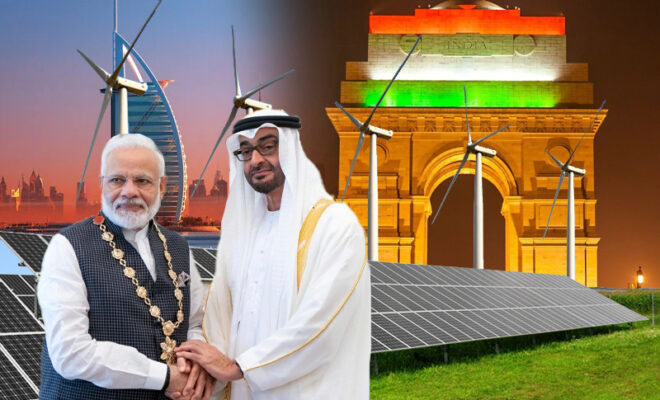 uae supports india's ambition of 450 gw of renewable