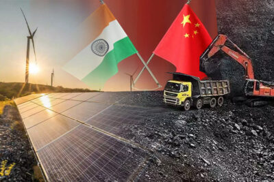 can coal reliant china and india make