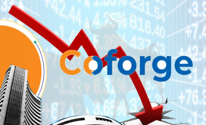 coforge share price slides 7%
