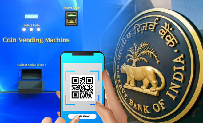 rbi plans to launch qr code based coin vending machines