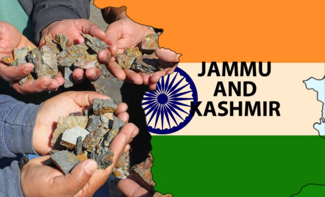 why is lithium found in jammu