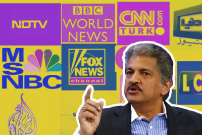 anand mahindra warns global media not to bet against india