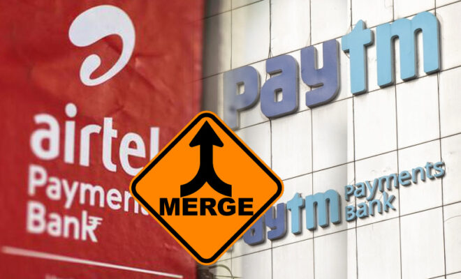 are airtel payments bank and paytm payments bank to merge