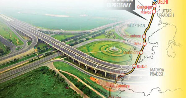 india opens the 1st stage of delhi vadodara mumbai expressway