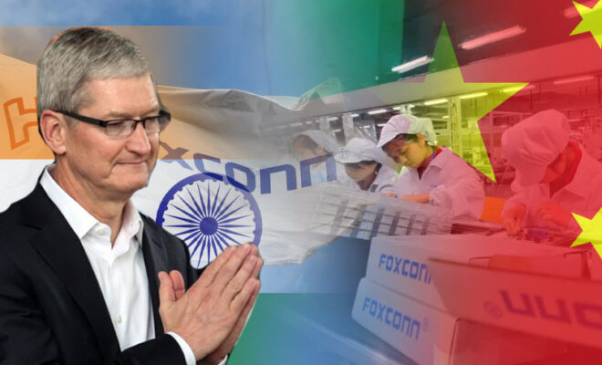 apple partner foxconn to shift its plant from china to india