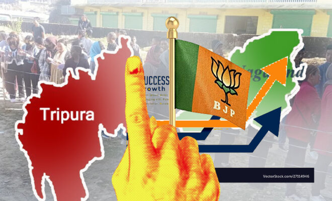 assembly election results 2023 bjp leads in nagaland and tripura