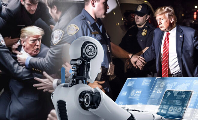 fake donald trump arrest photos surface online how to identify an ai generated image