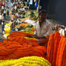 flower markets blossom in the midst of the ugadi rush